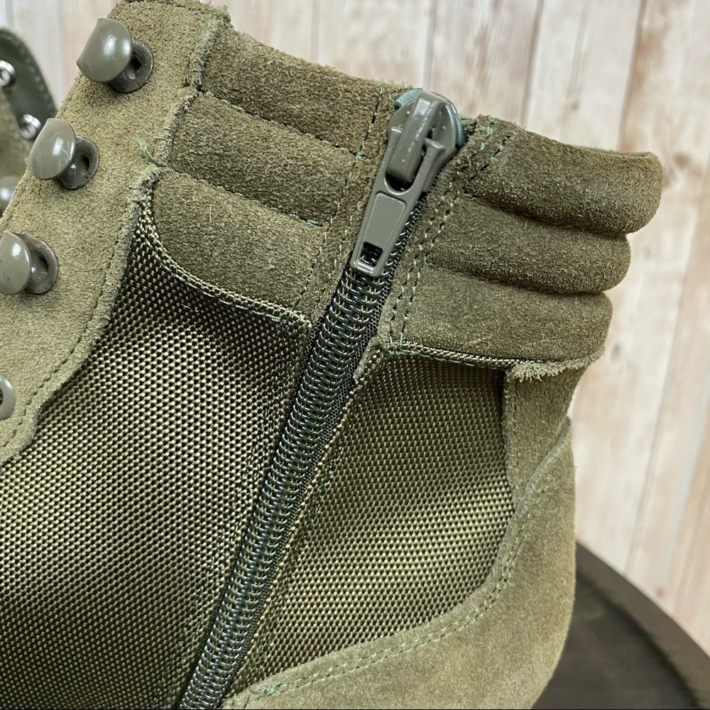 Steve Madden Greater Hiker Olive Platform‎ Combat Boot Size 9.5 Women - Picture 9 of 11